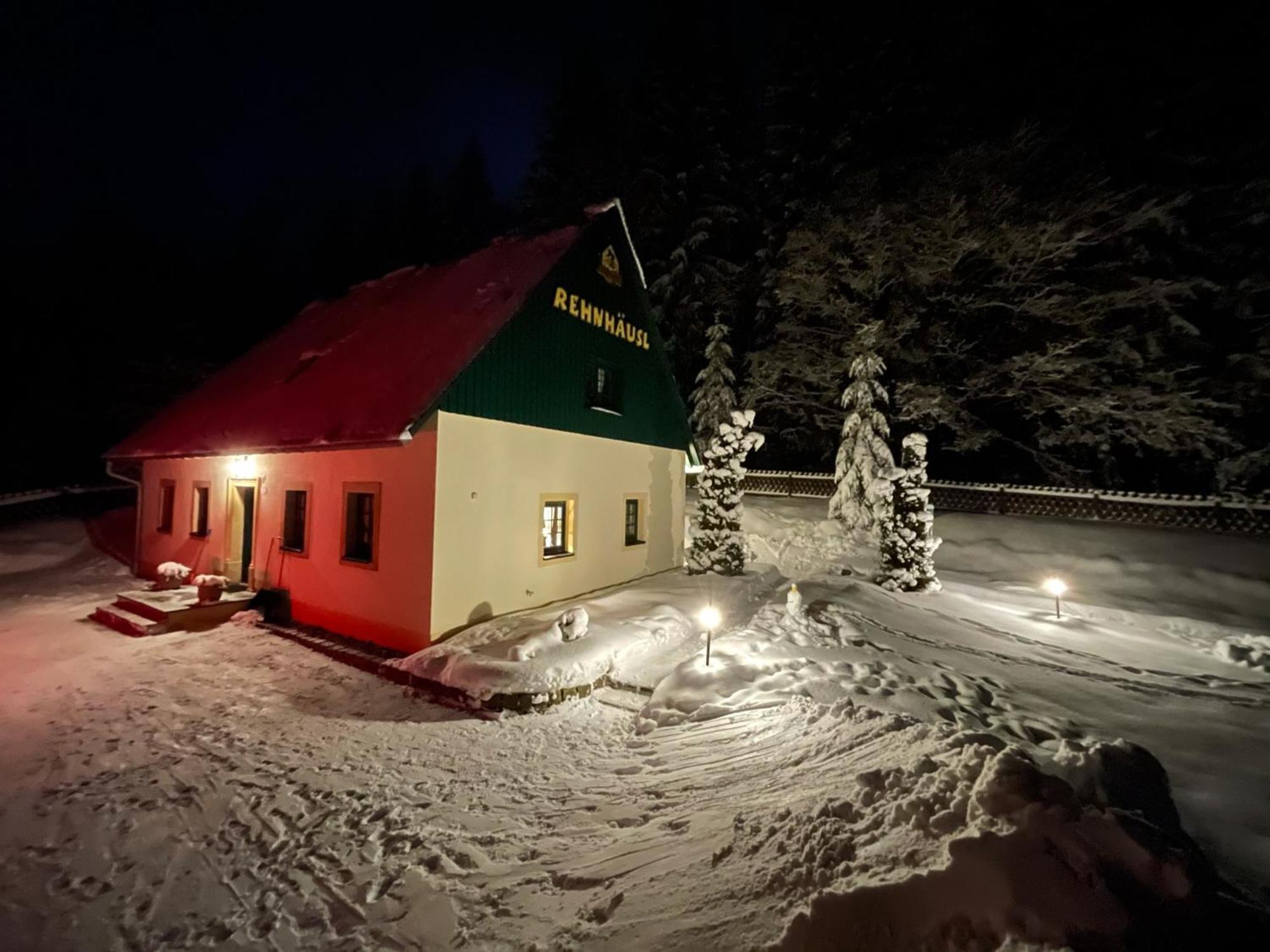 Ferienhaus Bikehuette Rehnhaeusl Geising Exterior foto